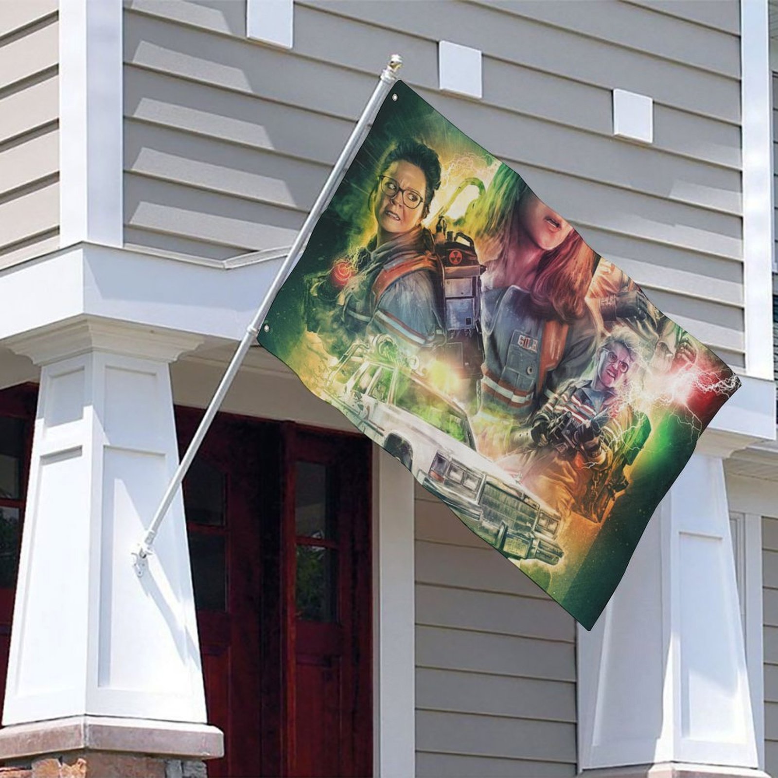 Double Sided House Flagsnull