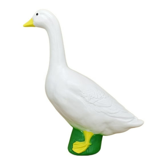 Cartoon Geese Garden Statue Geese Statue Resin Geese Figurine for Outdoor Yard Garden Decoration Garden Decoration Gift