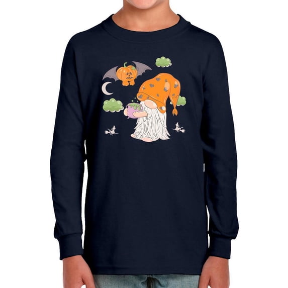 Cartoon Gnome W Cauldron Long Sleeve Toddler -Image by Shutterstock, 4 Toddler
