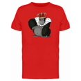 thumbnail image 1 of Cartoon Gorilla With A Crown Tee Men's -Image by Shutterstock, 1 of 2