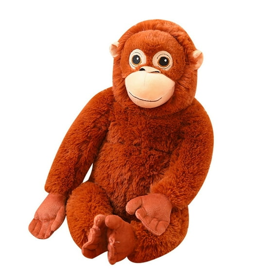 Cartoon Gorillas Plush Dolls 66cm Gorillas Monkey Stuffed Plush Toy with Long Arm Pillow for Kids Adults