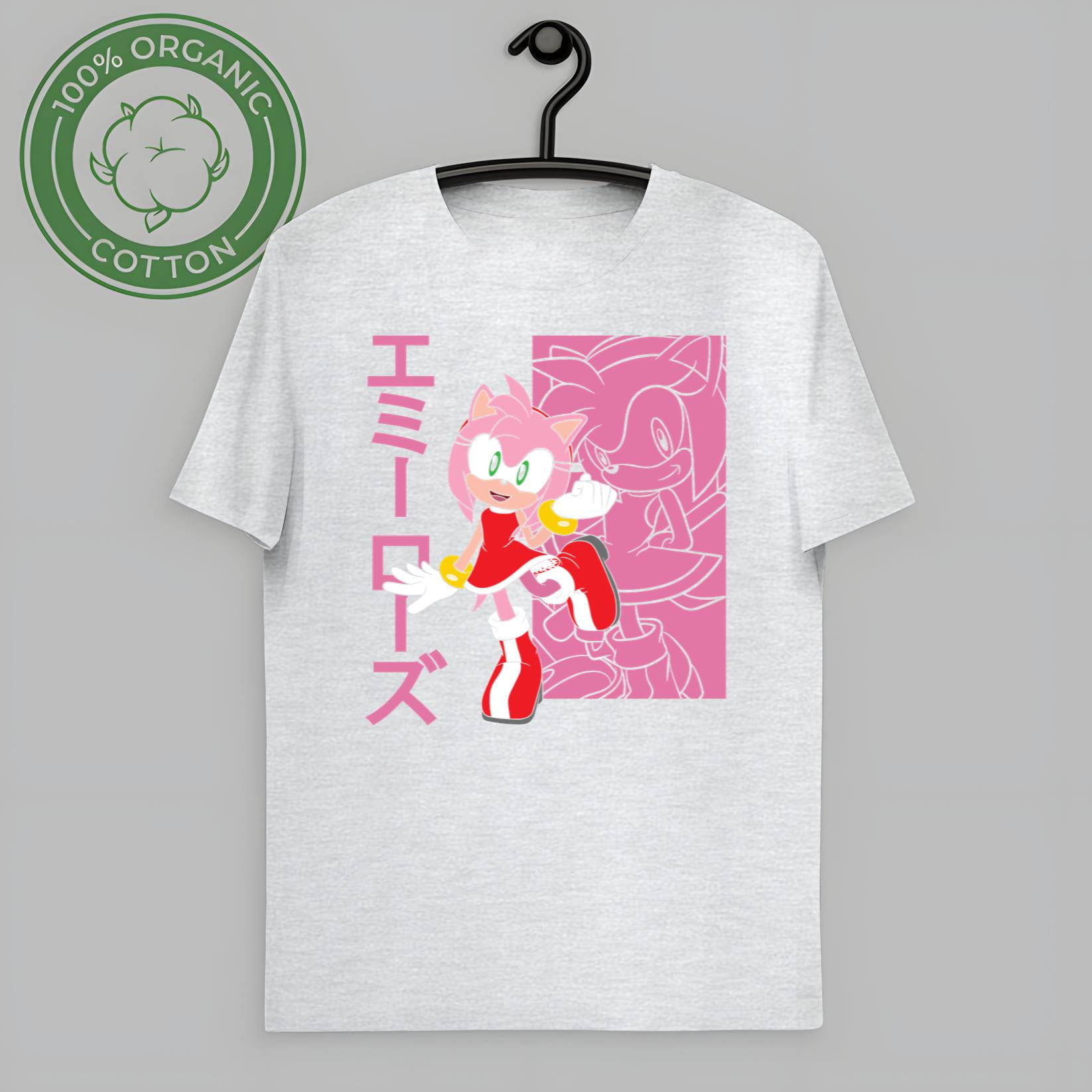 Cartoon Graphic Tee - Amy and Friends Design Shirt - Walmart.com