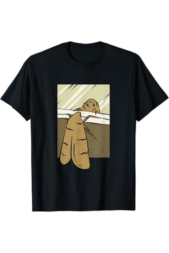 Cartoon Grunge Outfit Mirror Moth Meme T-Shirt