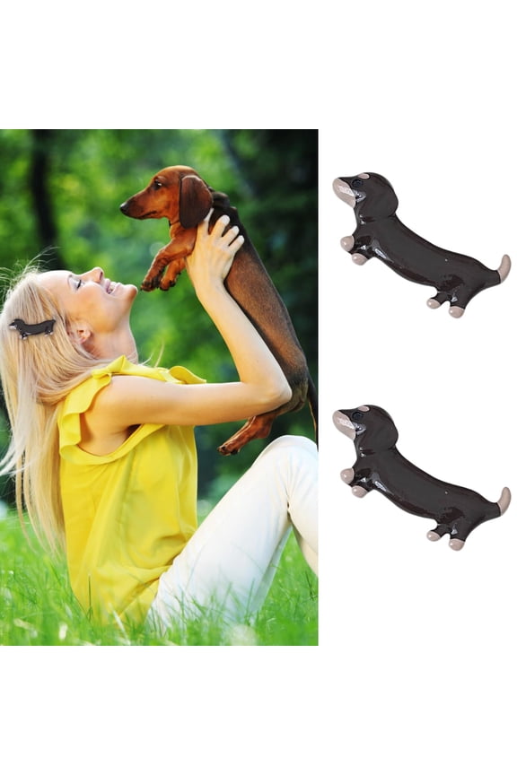Cartoon Hair Clips Animal Design 2 Piece Set77899