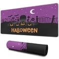 thumbnail image 1 of Cartoon Halloween Pumpkin Mouse Pad,Rectangle Large NonSlip Rubber Base Mousepad for Laptop Office Gaming Mouse Pad for Gaming Wireless Mouse (31.5x11.8in), 1 of 7