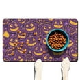 thumbnail image 1 of Cartoon Halloween Pumpkin Pet Food Mat Absobing Durable 17x30 Inch Pet Food Mat Pumpkin Spooky Pet Feeding Mat Dog Water Bowl Mat for Messy Drinker, 1 of 7