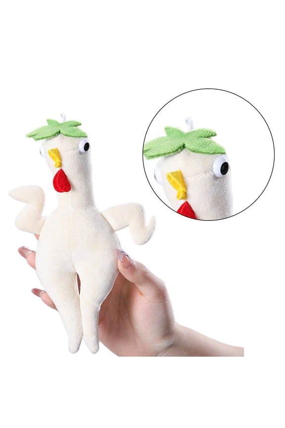 Cartoon Hand Squeeze Venting Toy Keychain Stuffed Keyring Charm Figurines for Employee Pressure Release