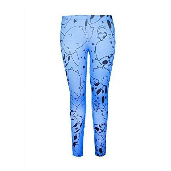 Cartoon Hangover Bravest Warriors Juniors Ankle-Length Leggings (Size Large)