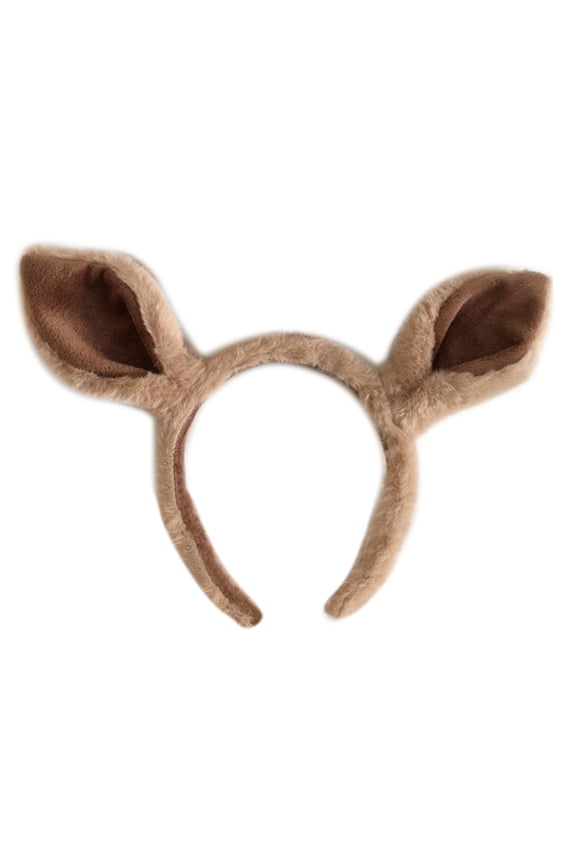 Cartoon Headband Ear Plush Hairband Animation Props Head Dress Clothing Accessories Novelty Hairhoop