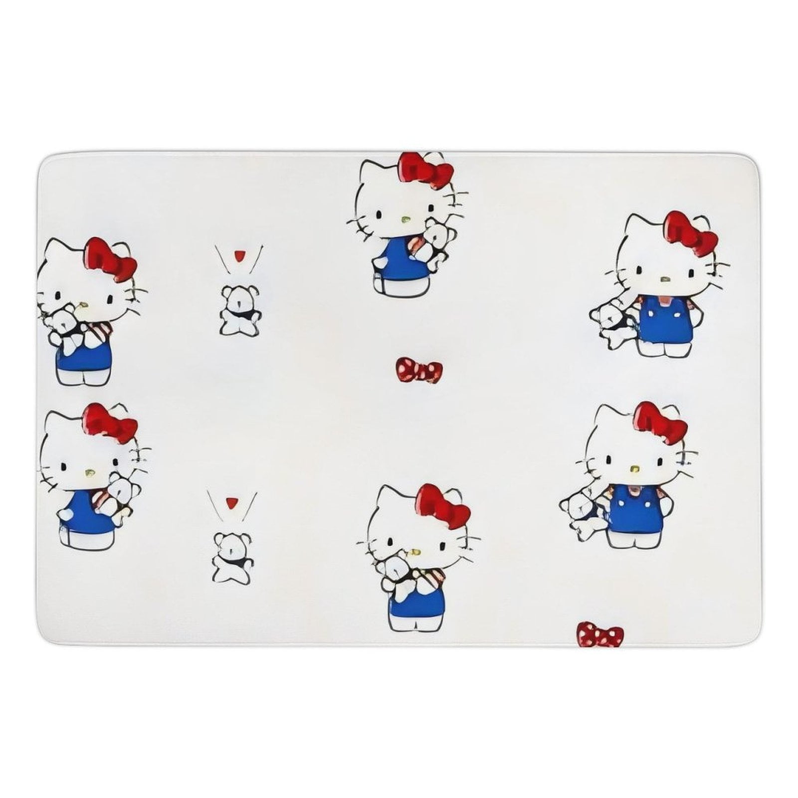 Cartoon Hello Kitty Print Area Rug for Living Room & Bedroom 40x60 Inch ...