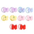 thumbnail image 1 of Cartoon High Elastic Fruit Bowknot Hair Ring Hair Accessories 10 Pcs Hair Rope Set BOWKNOT, 1 of 1