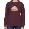 thumbnail image 1 of Cartoon Hungry Ghost Festival Sweatshirt Women -Image by Shutterstock, Female Small, 1 of 4