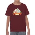 thumbnail image 1 of Cartoon Hungry Ghost Festival T-Shirt Juniors -Image by Shutterstock,  Small, 1 of 4