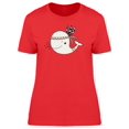 thumbnail image 1 of Cartoon Indian Whale T-Shirt Women -Image by Shutterstock, Female XX-Large, 1 of 2