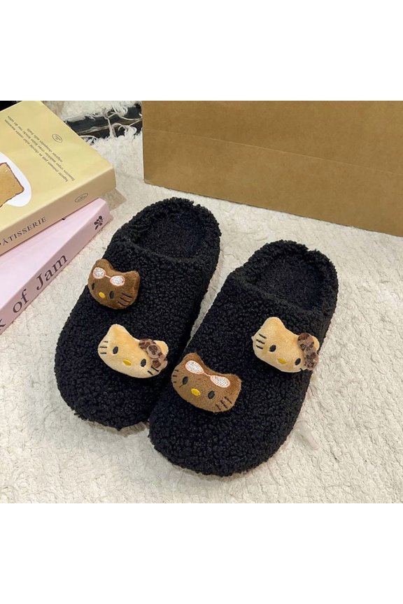 Cartoon Indoor Anti-Slip Slipper Soft Sole Warm Home Shoes Practical Gift