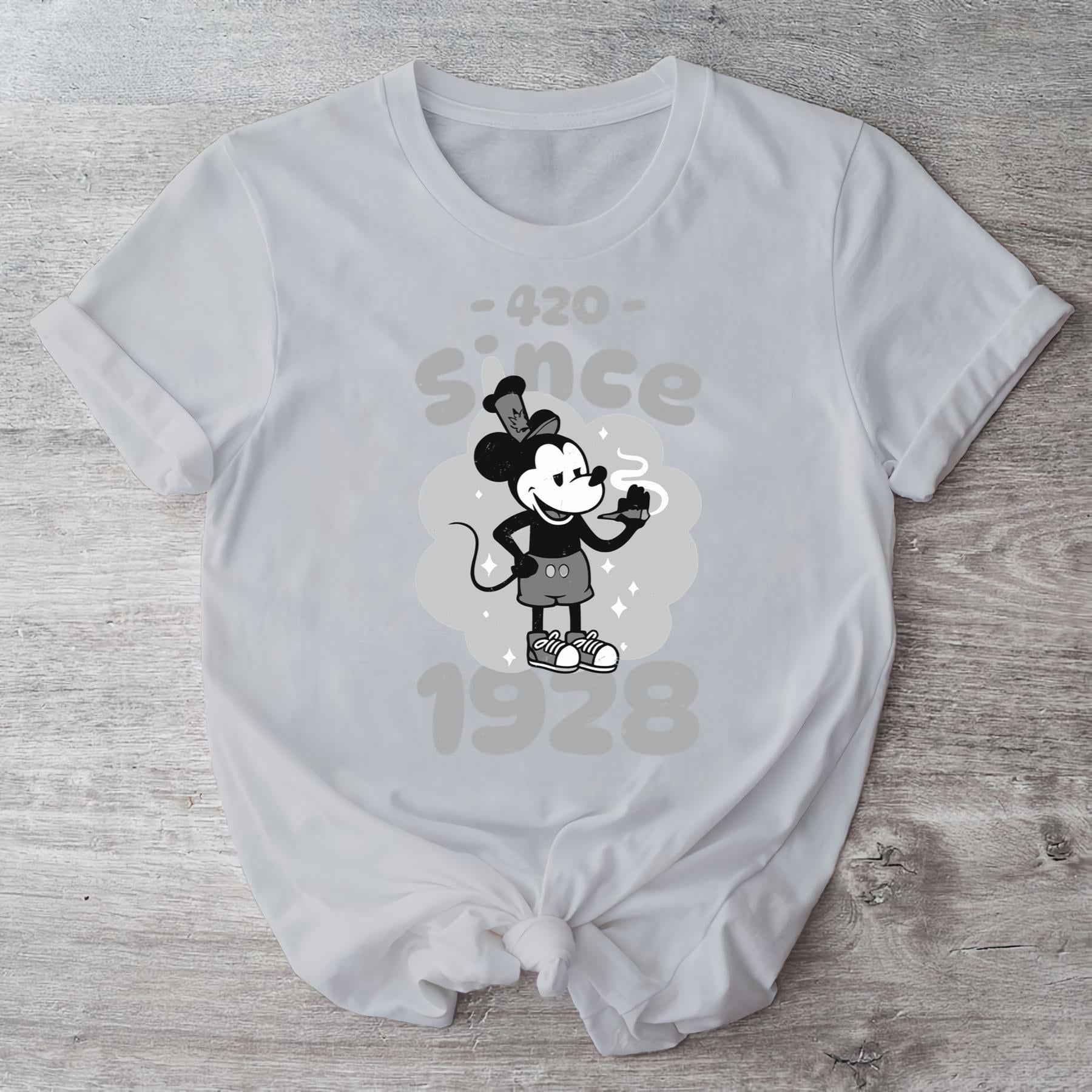 Fun Cartoon Print Corduroy Shirt Top