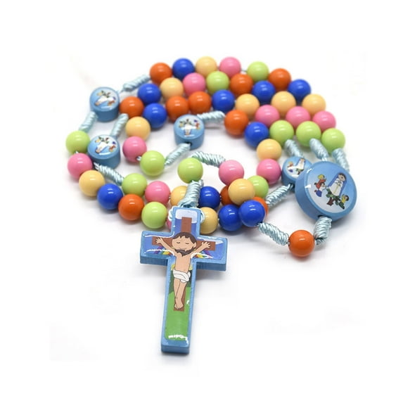 Cartoon Jesus for Cross Rosary Necklace Hanging Pendant