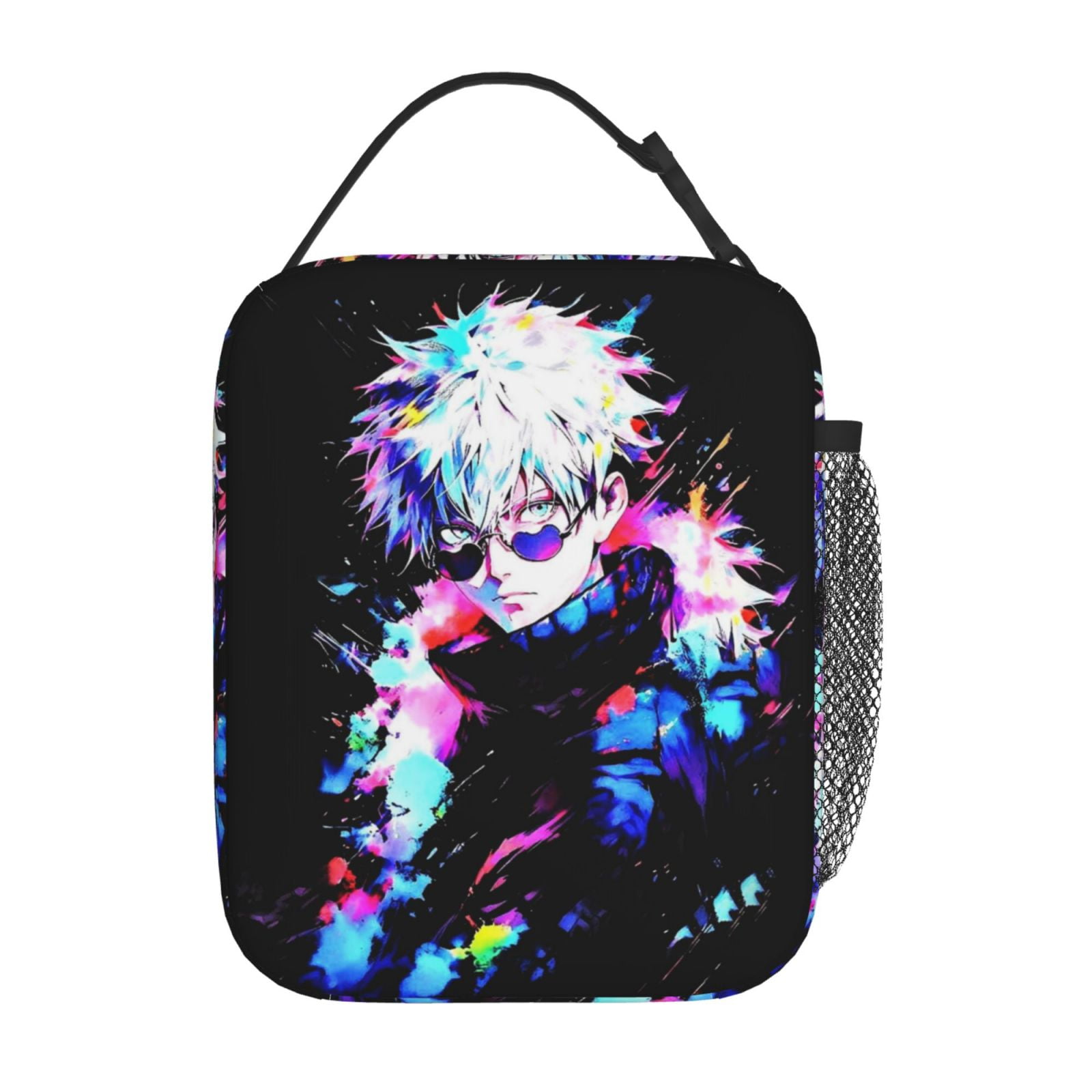 Cartoon Jujutsu Kaisen Lunch Bag Thermal Portable Lunch Box Insulated
