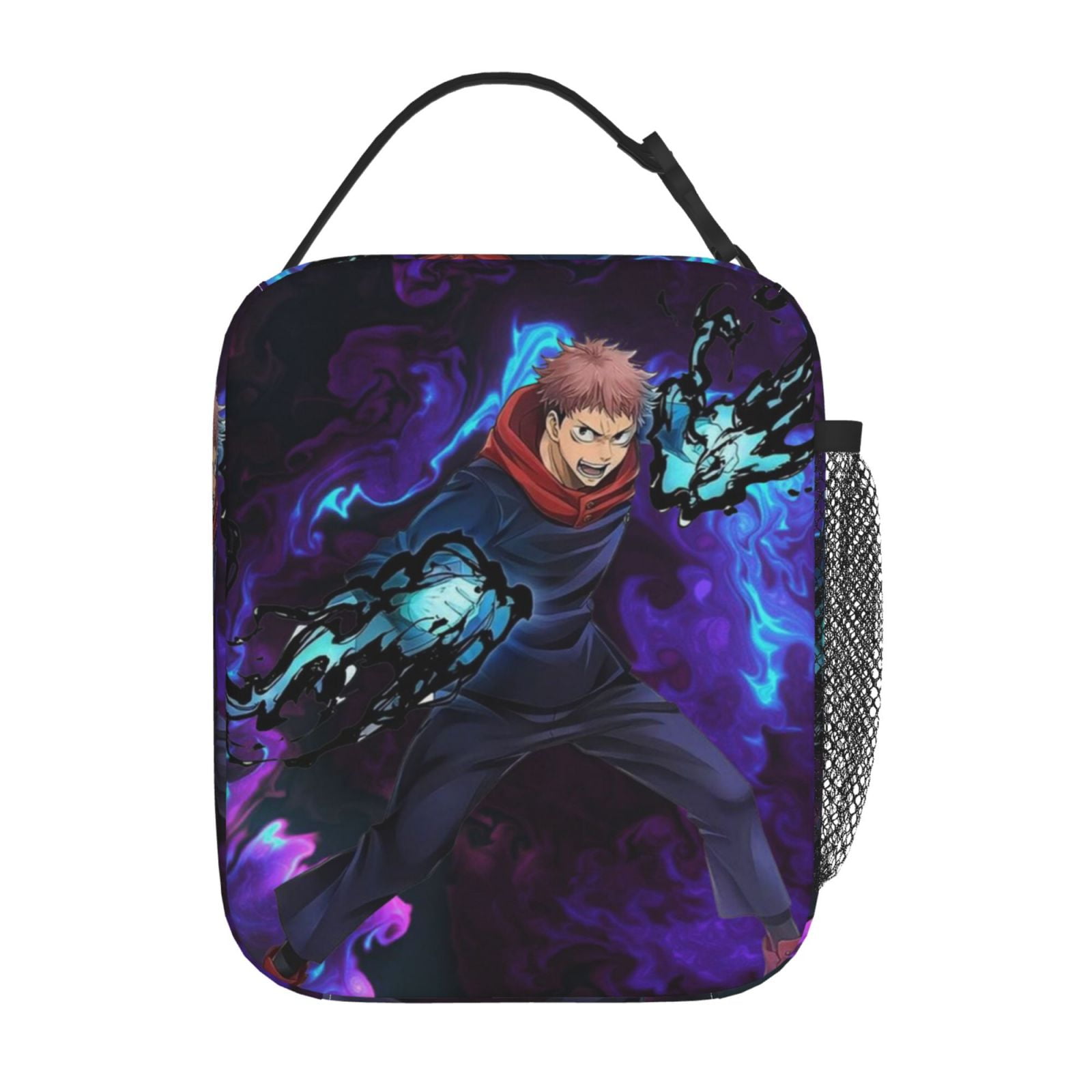 Cartoon Jujutsu Kaisen Lunch Bag Thermal Portable Lunch Box Insulated