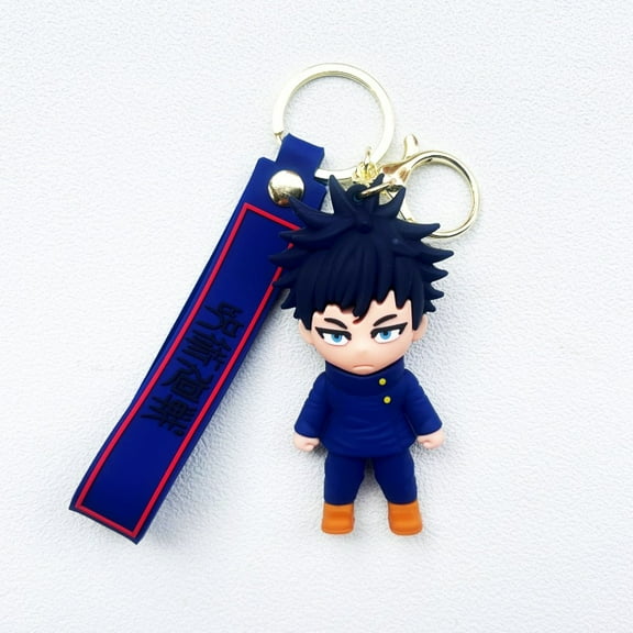 Cartoon Jujutsu Kaisen doll keychain pendant two-dimensional Wujo Wufu Heihui surrounding Japanese animation