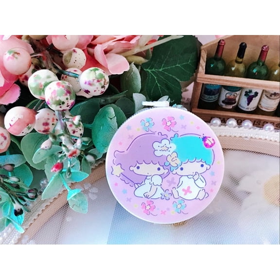 Cartoon KRM My Melody CNMR - 1.5m Portable Small Roll Ruler Bust Waist and Hip Measurements Multi-functional Soft Ruler