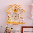 thumbnail image 1 of Cartoon KT Cat My Melody Cinnamoroll Household Decorative Wall Clock  House-shape Quartz Wall Clock Gift, 1 of 13