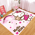 thumbnail image 1 of Cartoon KT Cat Rug Ins Style Home Rug Living Room Bedroom Decoration Rug Full Covering Large Size, 1 of 8