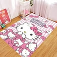 thumbnail image 1 of Cartoon KT Cat Rug Ins Style Home Rug Living Room Carpet Bedroom Decoration Bedside Rug Full Covering Large Size Crawling Game Mat, 1 of 12
