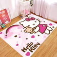 thumbnail image 1 of Cartoon KT Cat Rug Ins Style Home Rug Living Room Carpet Bedroom Decoration Bedside Rug Full Covering Large Size Crawling Game Mat, 1 of 12