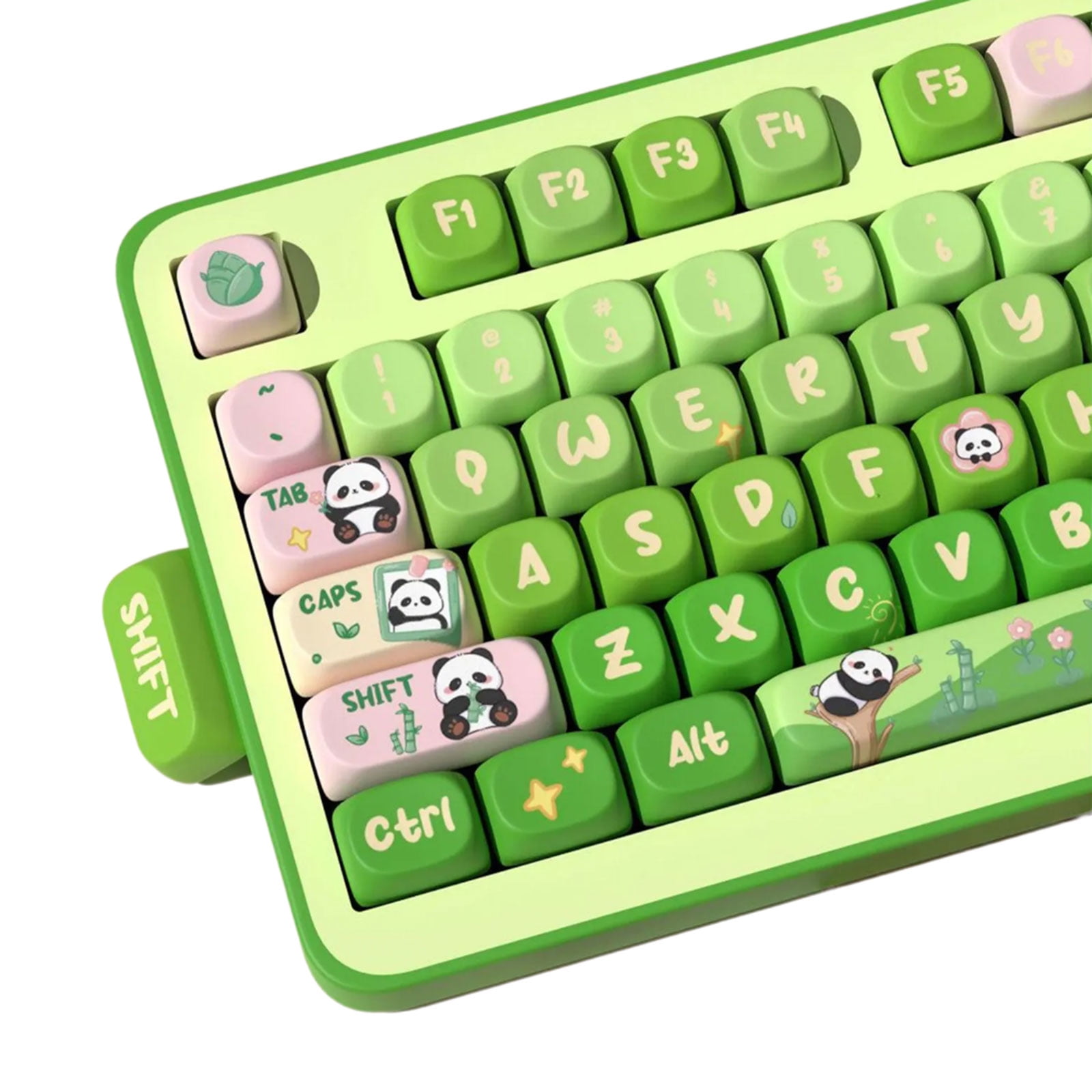 Cartoon Keycaps Set 131Keys Heat Sublimated Candy Bear Theme Colorful ...