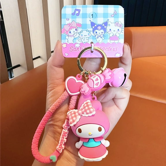 Cartoon Keychains For Girls Boys, Cute Anime Pendant Keychains Accessories, Key ring Purse Backpack, Key Accessories Wristlet