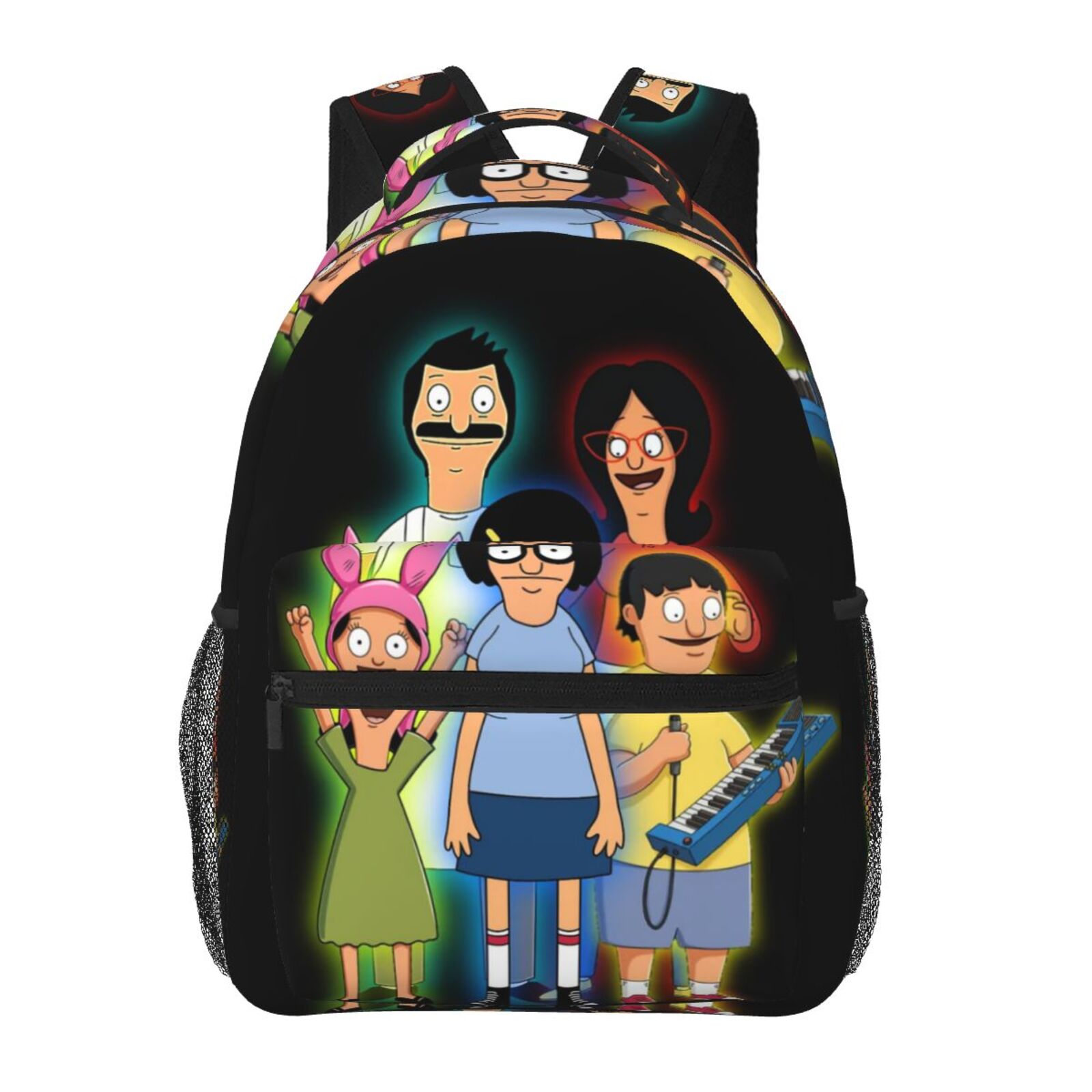 Cartoon Bob's Burgers Backpack Toddler Backpac 15.7