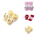 thumbnail image 1 of Cartoon Kids Socks, 12 Pairs Non- Grips Crew Socks for Toddlers 1-7 Years Boys Girls, 1 of 2