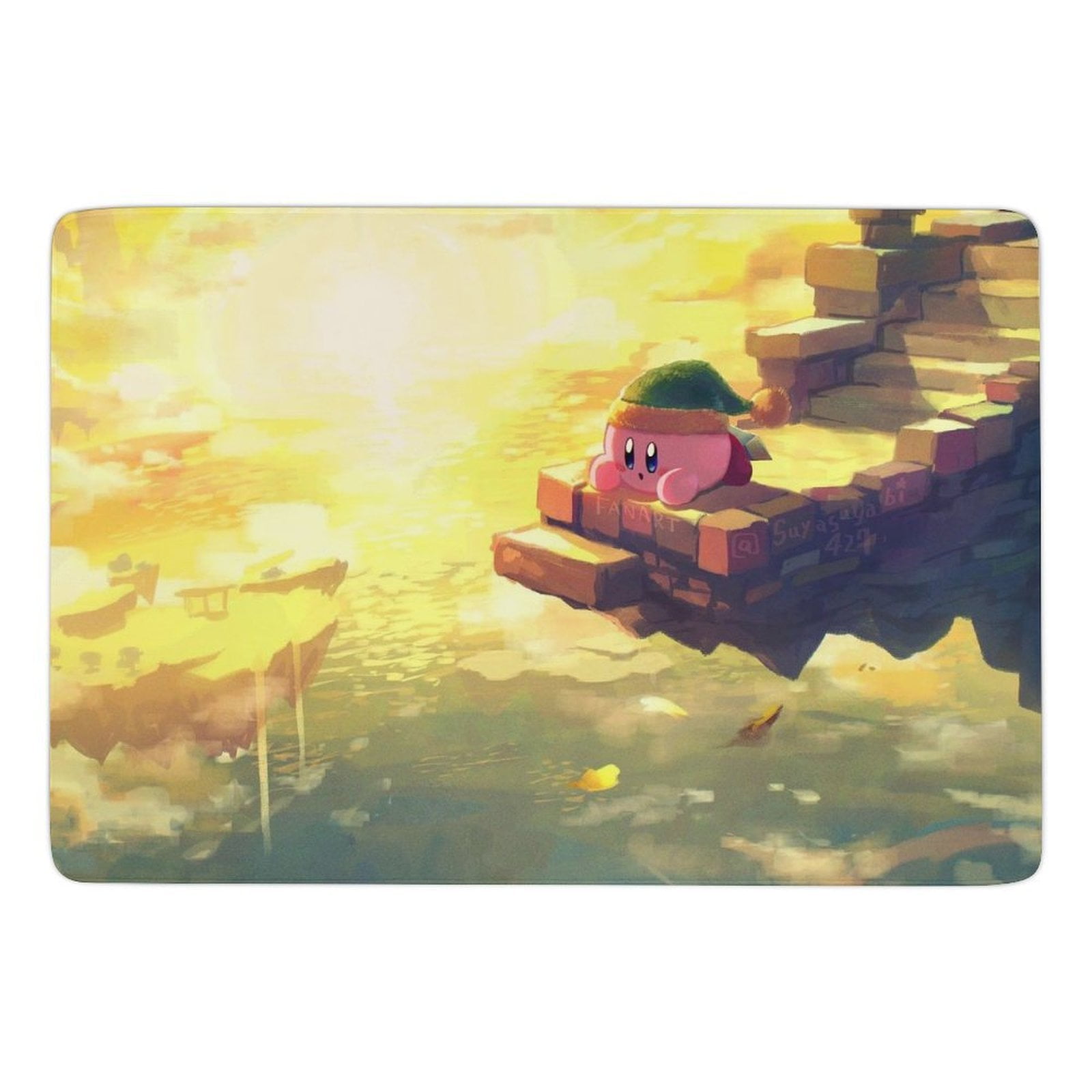 Cartoon Kirby Print Area Rug for Living Room & Bedroom 40x60 Inch ...
