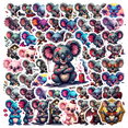 thumbnail image 1 of Cartoon Koala Theme Stickers, Waterproof Koala Theme Sticker for Water Bottle Laptop Phone Cases Planner Skateboard Luggage Helmet Party Favor Decor, Ideal for Adults Teens Teacher Rewards, 1 of 8