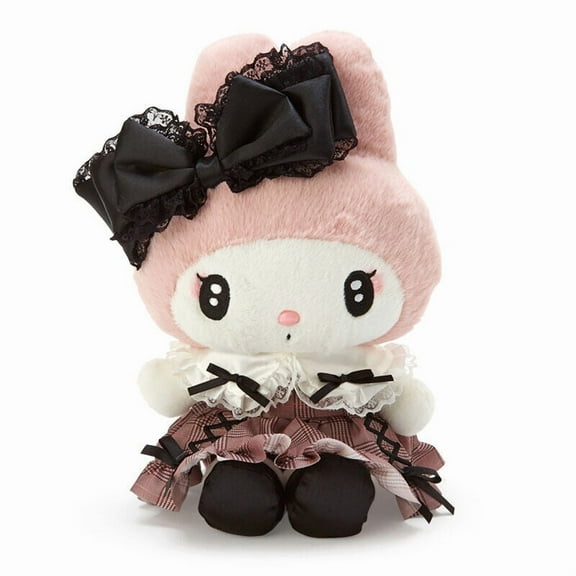 Cartoon Kuromi Plush Toy, Cute My Melody Doll Backpack Pendant, Gothic Dark Kids Doll Toy