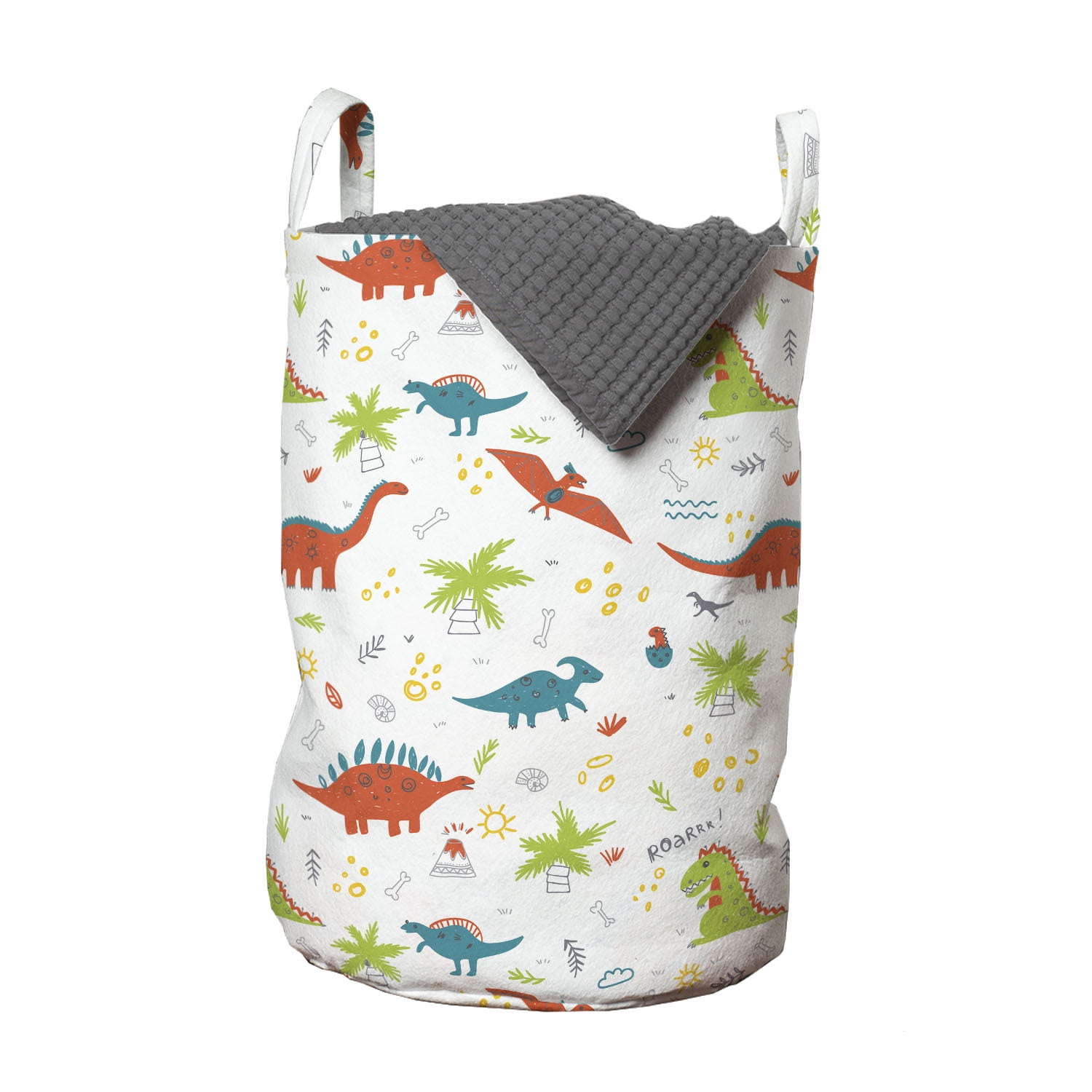 Babyhug Laundry Bag Dinosaur Printed - Blue
