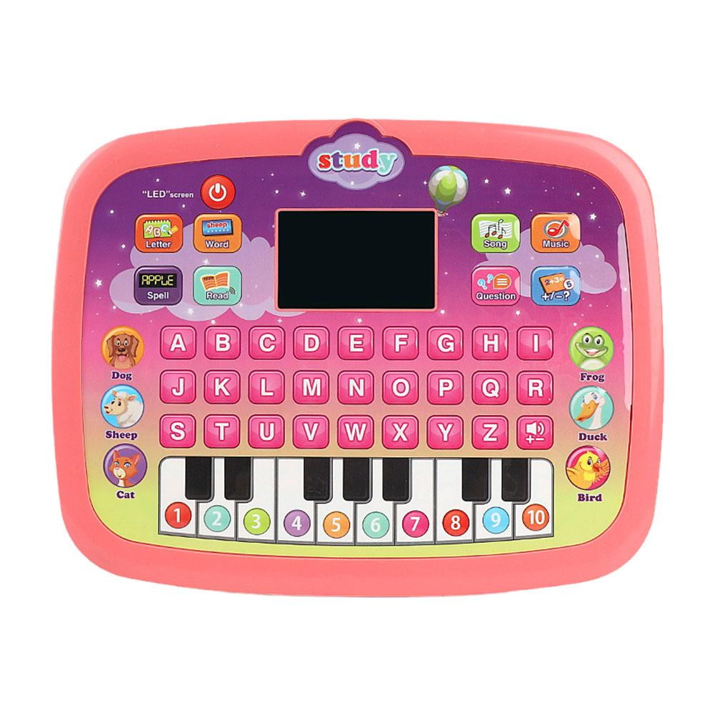 Cartoon Learning Machine Toy Computer Laptop Tablet Educational Kids ...