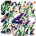 thumbnail image 1 of Cartoon Lizard Sticker Stickers, Waterproof Lizard Sticker Sticker for Water Bottle Laptop Phone Cases Planner Skateboard Luggage Helmet Party Favor Decor, Ideal for Adults Teens Teacher Rewards, 1 of 9