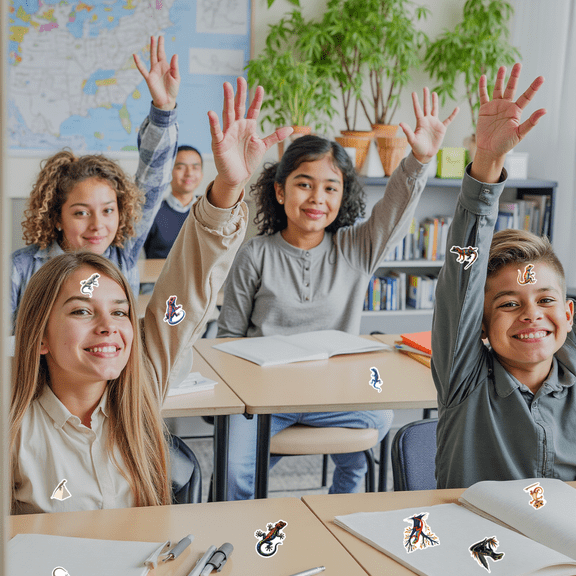 Cartoon Lizard Theme Stickers, Waterproof Lizard Theme Sticker for Water Bottle Laptop Phone Cases Planner Skateboard Luggage Helmet Party Favor Decor, Ideal for Adults Teens Teacher Rewards