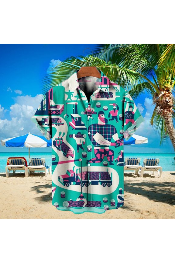 Cartoon Logging Shirt