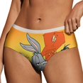 thumbnail image 1 of Cartoon Looney Tunes Women's Brief Lady Lace Underwear Breathable Elastic Sexy Bikini Hipster Panties, 1 of 6