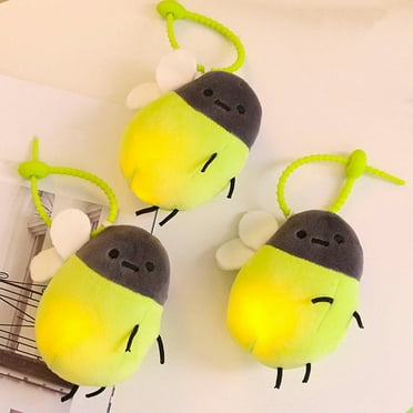 Cartoon Luminous Firefly Plush Doll - Bag Pendant Toy