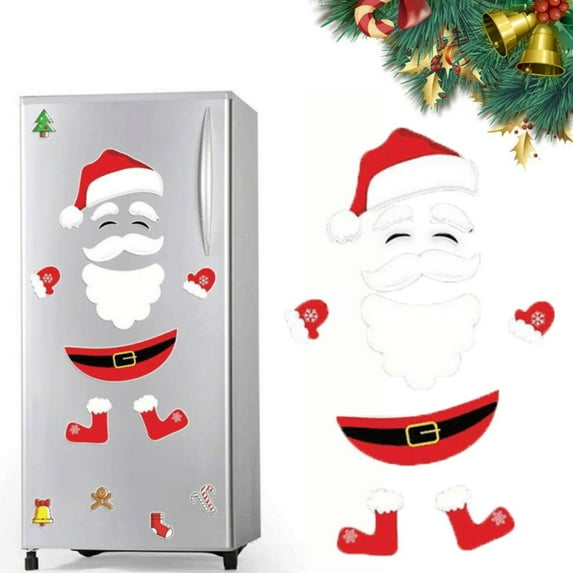 Cartoon Magnet Christmas Fridge Magnet Santa Claus