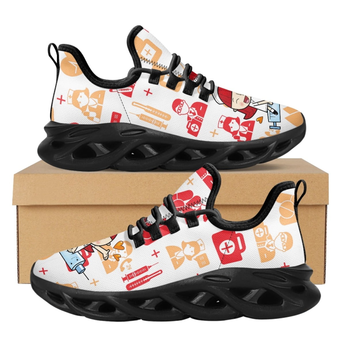 platform nurse shoes