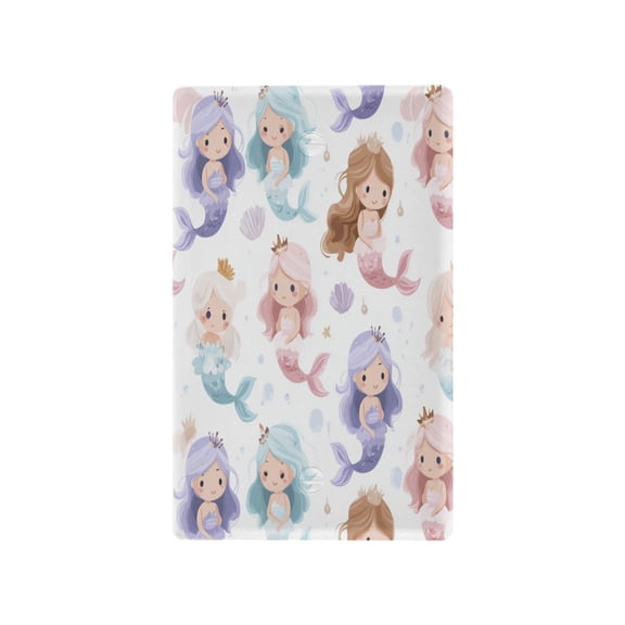 Cartoon Mermaids Light Switch Cover Switch Plate Outlet Cover Plug Cover for Electrical Outlet