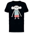 thumbnail image 1 of Cartoon Monkey In Summer Clothes Tee Men's -Image by Shutterstock, 1 of 2