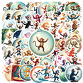 thumbnail image 1 of Cartoon Monkey Stickers, Waterproof Monkey Sticker for Water Bottle Laptop Phone Cases Planner Skateboard Luggage Helmet Party Favor Decor, Ideal for Adults Teens Teacher Rewards, 1 of 9