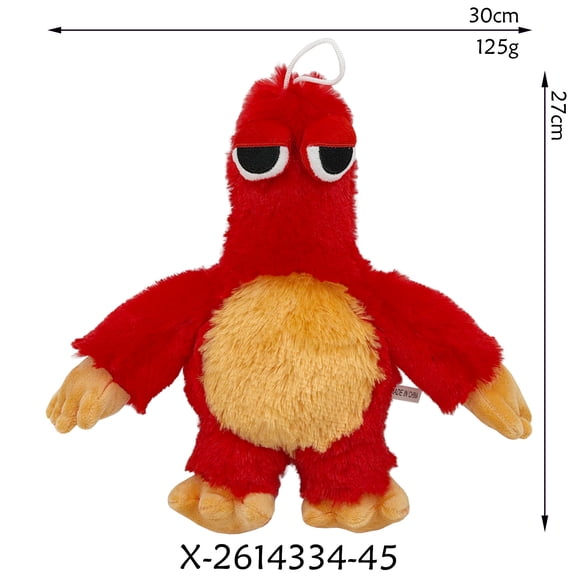 Cartoon Monster Stuffed Plush Toy, Soft Cuddly Horror Character Doll for Kids