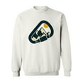 thumbnail image 1 of Cartoon Mountains Design Sweatshirt Men -Image by Shutterstock, Male 4X-Large, 1 of 4